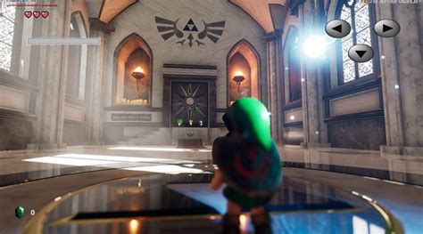 Zelda Ocarina Of Time Temple of Time HD recreated in Unreal Engine 4 ...