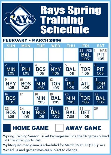 Tampa Bay Rays 2024 Schedule Printable - Free Print Table Templates