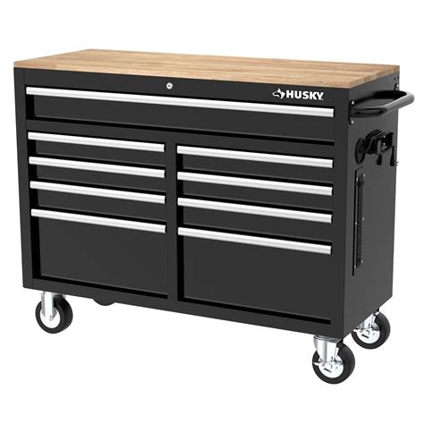 Reviews for Husky Tool Storage 46 in. W x 18 in. D Mobile Workbench ...