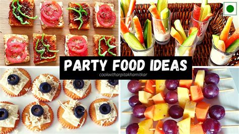 Party Food Ideas | Party Appetizers | Finger Foods - YouTube