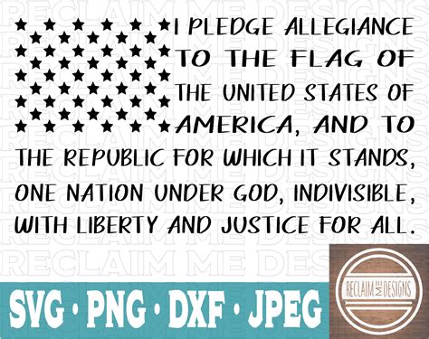 91+ Pledge Of Allegiance Flag SVG Cut Files Free - Download Free SVG Cut Files and Designs ...