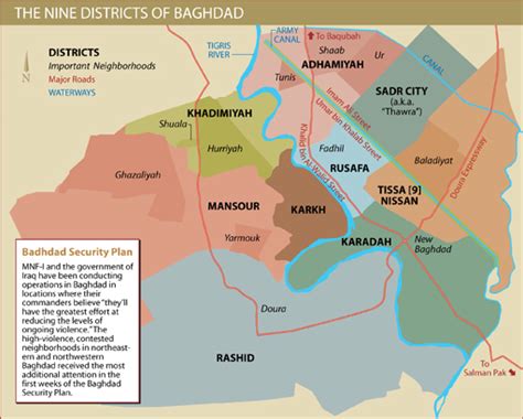 Baghdad City Districts | Institute for the Study of War