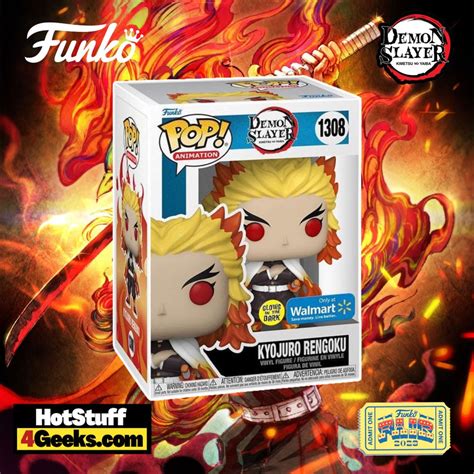 2023 NEW Demon Slayer - Kyojuro Rengoku GITD Funko Pop!