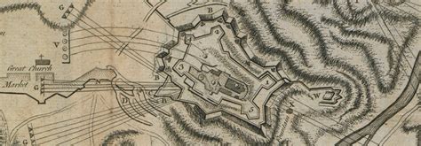 "Plan of Cardona", during 1714 siege. Catalonia. BASIRE c1747 old antique map | eBay