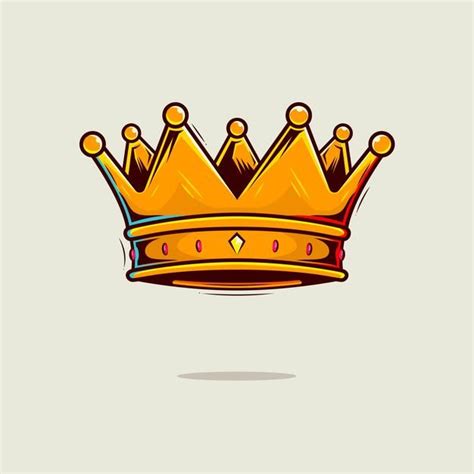 Premium Vector | Crown cartoon illustration | King drawing, King crown drawing, Crown illustration