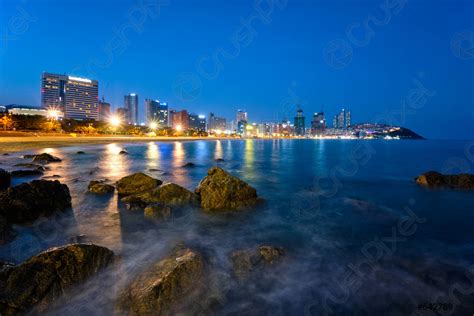 Haeundae beach in Busan, South Korea - stock photo 642789 | Crushpixel