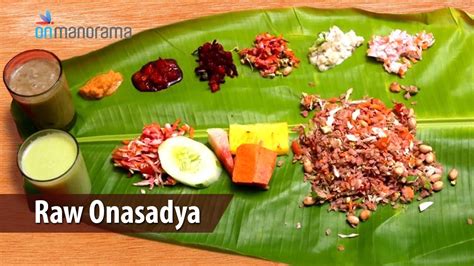 Raw Onasadya - the ultimate vegan Onam feast - YouTube