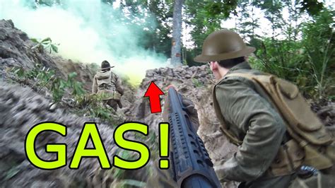 WW1 Airsoft with MUSTARD GAS! (Meuse-Argonne Offensive) - YouTube