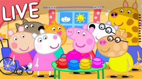 Peppa Pig's Clubhouse - LIVE 🏠 BRAND NEW PEPPA PIG EPISODES ⭐️ - YouTube