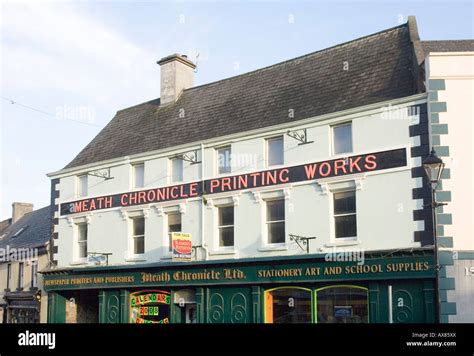 The Meath Chronicle Newspaper headquarters in Market Square Navan Meath ...