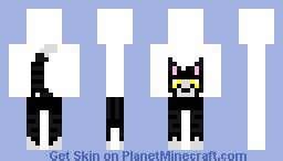 Black Cat Minecraft Skin