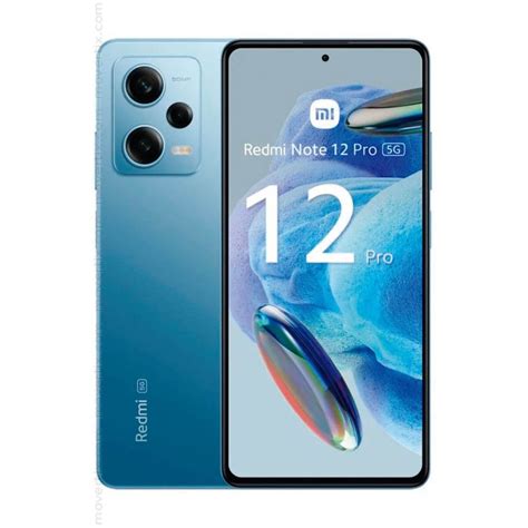 Redmi Note 12 Pro 5G Dual SIM Azul de 256GB e 8GB RAM (6941812709726) | Movertix Loja de Telemóveis