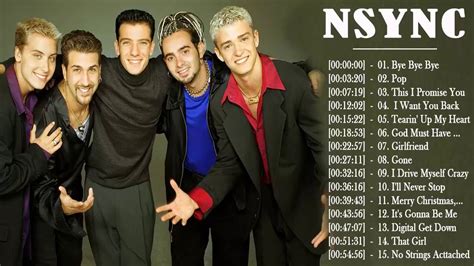 Top 20 Best Songs Of Nsync - Nsync Greatest Hits Playlist | Nsync, Best ...