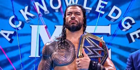 Roman Reigns Has Hit Another Incredible Milestone As The WWE Universal ...