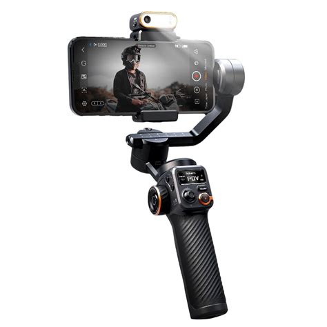 hohem iSteady M6 Kit 3- Smartphone Gimbal Stabilizer with AI Vision Sensor & with Tripod ...