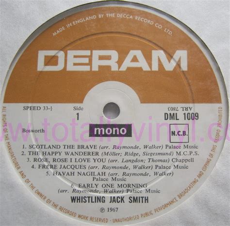 Totally Vinyl Records || Smith, Whistling Jack - Around the world with Whistling Jack LP Vinyl