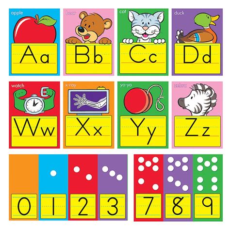 ABC Fun Alphabet Zaner-Bloser Manuscript Bulletin Board Set - T-8137 | Trend Enterprises Inc ...