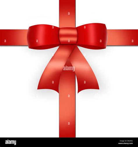 red ribbon, bow Stock Photo - Alamy