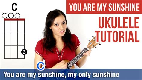 How to Play Ukulele | You Are My Sunshine (Chords) - YouTube