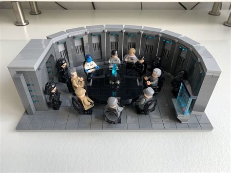 Death Star Conference Room with Hallway MOC - LEGO Star Wars - Eurobricks Forums