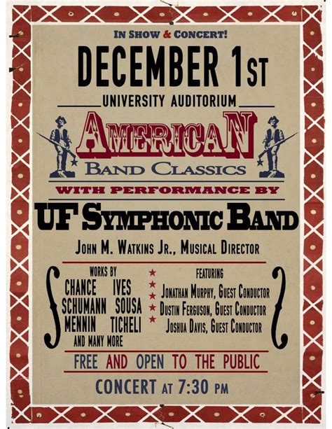 UF Symphonic Band Concert | Events | College of the Arts | University of Florida