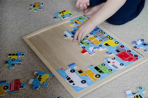 Puzzle Hide and Seek - Busy Toddler