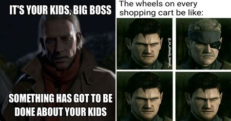 Metal Gear: 10 Hilarious Solid Snake And Big Boss Memes