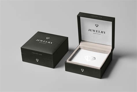 Jewelry Packaging Mockup | Jewelry packaging, Packaging mockup, Packaging template design