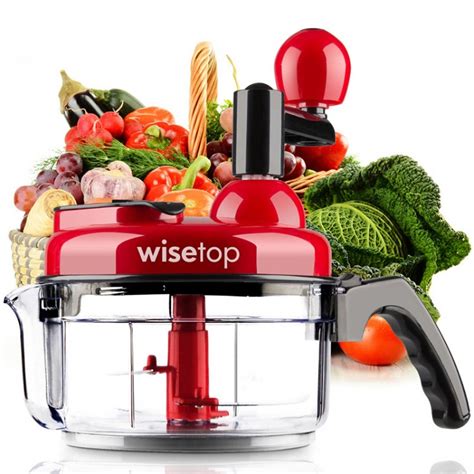 Manual Vegetable Chopper Vegetable Shredder Multi-functional Grinder Veggie Egg Blender for ...