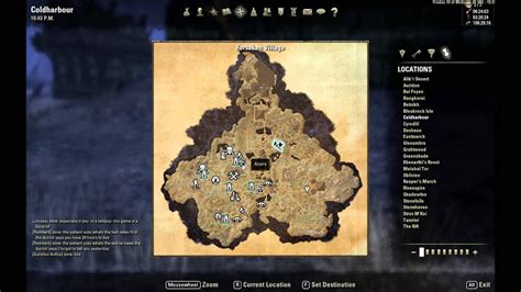 ESO: Coldharbor Treasure Map II Location - YouTube