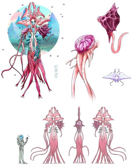 Alien design: Arundina by rubendevela on deviantART | Creature concept ...