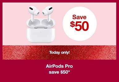 Target Daily Deal: $50 off AirPods Pro