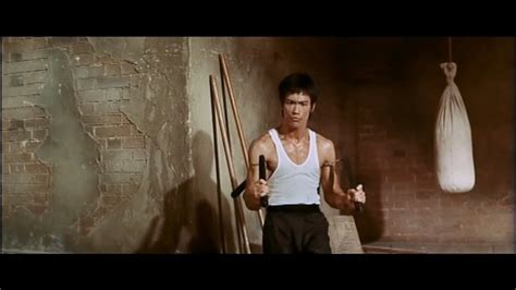 BRUCE LEE DOUBLE NUNCHAKU TECHNIQUE IN WAY OF THE DRAGON - YouTube