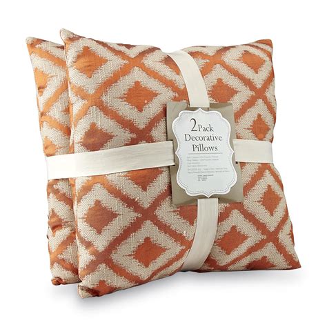 2-Pack Decorative Pillows - Diamond