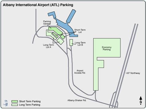 Albany Airport Parking | ALB Airport Long Term Parking Rates & Map