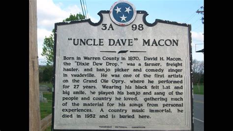 Uncle Dave Macon - In and Around Nashville - YouTube