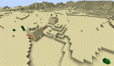 Minecraft seed Cool Npc village Spawn, desert temple, diamond loot 1.7. ...