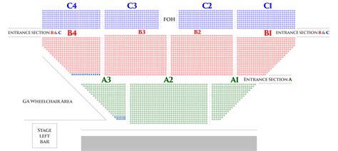 Mission Ballroom Seating Chart - Ponasa