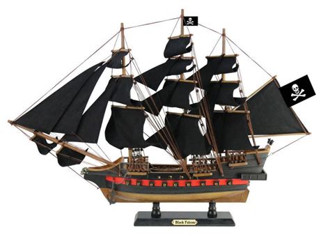 Wholesale Wooden Captain Kidd's Black Falcon Black Sails Limited Model ...