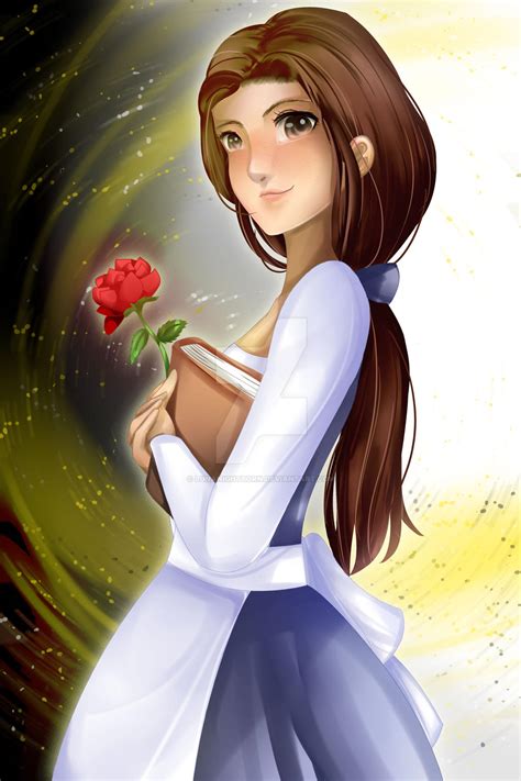 Belle Fanart by lunanightborn on DeviantArt