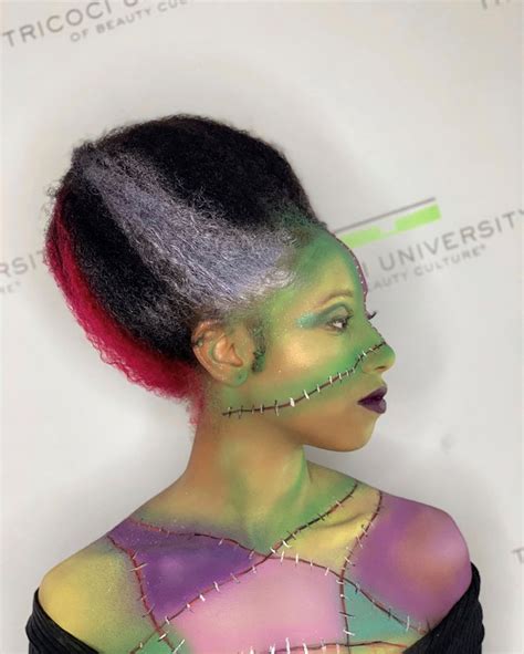 Bride of Frankenstein Makeup - Halloween Tutorial