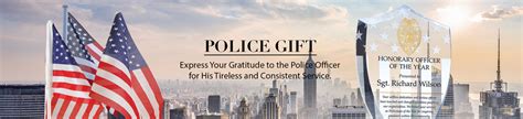 Personalized Police Recognition Awards - DIY Awards