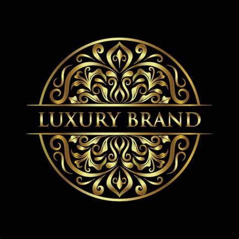 Premium Vector | Luxury brand logo template