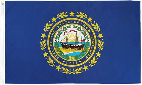 Quality New Hampshire Flags For Sale. Plain and Simple - Wave Boldly ...