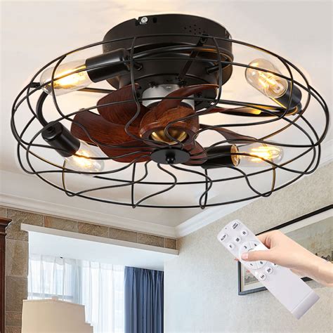 Orison Outdoor Ceiling Fans with Light for Patios and Remote, 21'' Wet ...