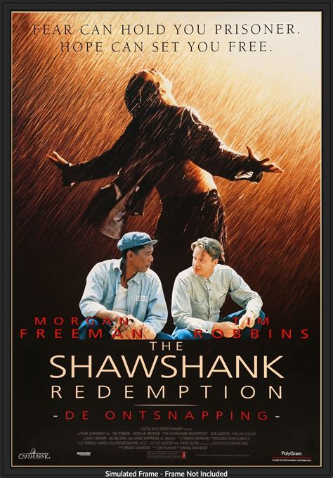 The Shawshank Redemption (1994) Original Dutch One-Sheet Movie Poster ...