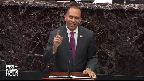 US Congressman Hakeem Jeffries Quotes Biggie During Trump’s Impeachment Trial - The Source