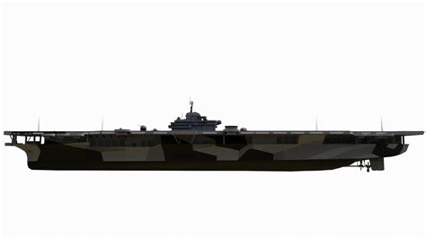 Uss Hornet Aircraft Carrier 3d Model