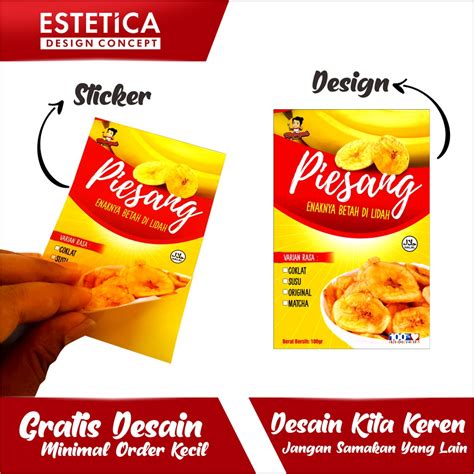 Info Desain Kemasan Keripik Pisang - Riset