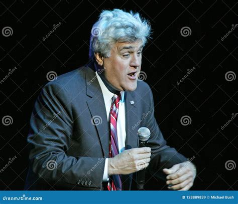 Jay Leno performs stand-up editorial stock image. Image of james - 128889839